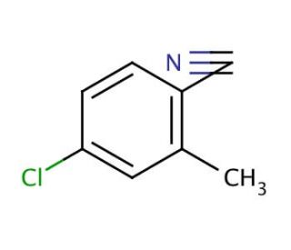 4-Chloro-2-methylbenzonitrile (CAS 50712-68-0) - chemical structure image