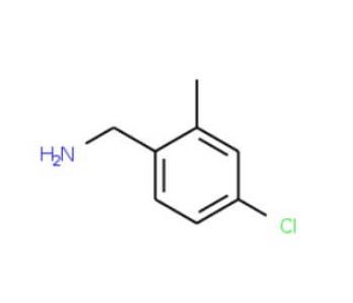 4-Chloro-2-methylbenzylamine (CAS 27917-11-9) - chemical structure image