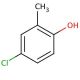 4-Chloro-2-methylphenol (CAS 1570-64-5) - chemical structure image