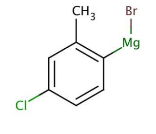 4-Chloro-2-methylphenylmagnesium bromide solution (CAS 480438-47-9) - chemical structure image