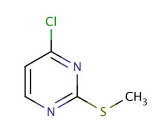 4-Chloro-2-methylthiopyrimidine (CAS 49844-90-8) - chemical structure image