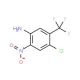 4-Chloro-2-nitro-5-(trifluoromethyl)aniline (CAS 167415-22-7) - chemical structure image