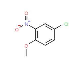 4-Chloro-2-nitroanisole (CAS 89-21-4) - chemical structure image