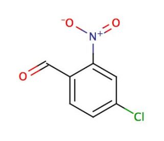 4-Chloro-2-nitrobenzaldehyde (CAS 5551-11-1) - chemical structure image