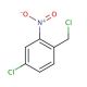 4-Chloro-2-nitrobenzyl chloride (CAS 938-71-6) - chemical structure image