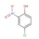 4-Chloro-2-nitrophenol (CAS 89-64-5) - chemical structure image