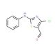 4-Chloro-2-phenylamino-thiazole-5-carbaldehyde (CAS 126193-27-9) - chemical structure image