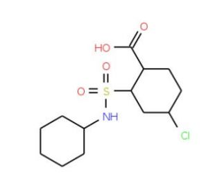 4-Chloro-2-phenylsulfamoyl-benzoic acid (CAS 887587-31-7) - chemical structure image
