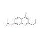 4-Chloro-2-propyl-7-trifluoromethoxyquinoline (CAS 1189106-46-4) - chemical structure image