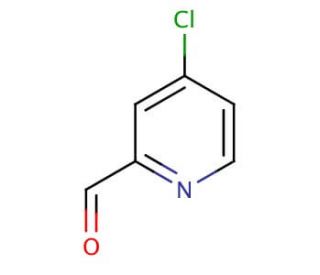 4-Chloro-2-pyridinecarbaldehyde (CAS 63071-13-6) - chemical structure image