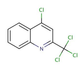 4-Chloro-2-trichloromethyl-quinoline (CAS 35871-17-1) - chemical structure image