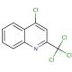 4-Chloro-2-trichloromethyl-quinoline (CAS 35871-17-1) - chemical structure image