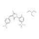 4-Chloro-3-[4-[4-(dimethylamino)benzylidene]-3-methyl-5-oxo-2-pyrazolin-1-yl]benzenesulfonic acid triethylammonium salt (CAS