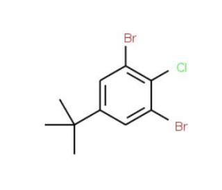 4-Chloro-3,5-dibromo-tert-butylbenzene - chemical structure image