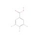 4-Chloro-3,5-difluorobenzoic Acid (CAS 1160573-19-2) - chemical structure image