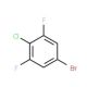 4-Chloro-3,5-difluorobromobenzene (CAS 176673-72-6) - chemical structure image