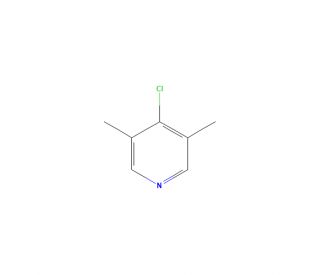 4-Chloro-3,5-dimethylpyridine (CAS 143798-73-6) - chemical structure image