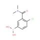 4-Chloro-3-(dimethylaminocarbonyl)phenylboronic acid (CAS 871332-76-2) - chemical structure image