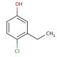 4-Chloro-3-ethylphenol (CAS 14143-32-9) - chemical structure image
