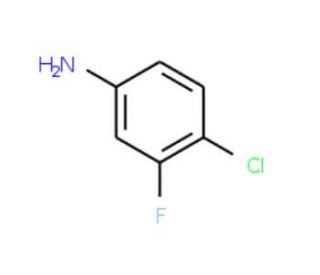 4-Chloro-3-fluoroaniline (CAS 367-22-6) - chemical structure image