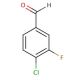 4-Chloro-3-Fluorobenzaldehyde (CAS 5527-95-7) - chemical structure image