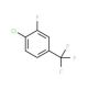 4-Chloro-3-fluorobenzotrifluoride (CAS 32137-20-5) - chemical structure image