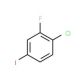 4-Chloro-3-fluoroiodobenzene (CAS 202982-67-0) - chemical structure image