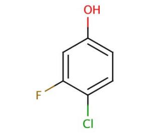 4-Chloro-3-fluorophenol (CAS 348-60-7) - chemical structure image