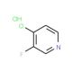 4-Chloro-3-fluoropyridine hydrochloride (CAS 119229-74-2) - chemical structure image