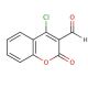 4-Chloro-3-formylcoumarin (CAS 50329-91-4) - chemical structure image