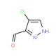 4-Chloro-3-formylpyrazole (CAS 387358-45-4) - chemical structure image