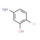 4-Chloro-3-hydroxyaniline (CAS 6358-06-1) - chemical structure image