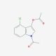 4-Chloro-3-indoxyl-1,3-diacetate (CAS 109014-54-2) - chemical structure image