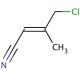 4-Chloro-3-methyl-2-butenenitrile (CAS 4450-34-4) - chemical structure image