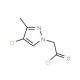 (4-Chloro-3-methyl-pyrazol-1-yl)-acetyl chloride - chemical structure image