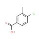 4-Chloro-3-methylbenzoic acid (CAS 7697-29-2) - chemical structure image
