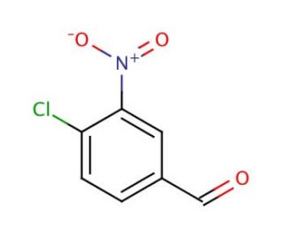 4-Chloro-3-nitrobenzaldehyde (CAS 16588-34-4) - chemical structure image