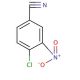 4-Chloro-3-nitrobenzonitrile (CAS 939-80-0) - chemical structure image