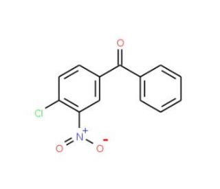 4-Chloro-3-nitrobenzophenone (CAS 56107-02-9) - chemical structure image