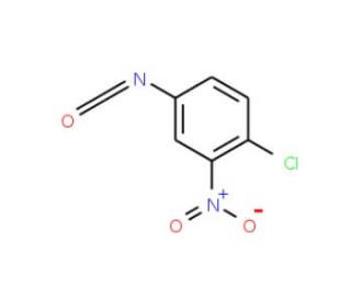 4-Chloro-3-nitrophenyl isocyanate (CAS 40397-96-4) - chemical structure image