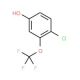 4-Chloro-3-(trifluoromethoxy)phenol (CAS 886500-85-2) - chemical structure image