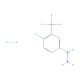 4-Chloro-3-(trifluoromethyl)phenylhydrazine hydrochloride (CAS 40566-70-9) - chemical structure image