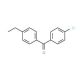 4-Chloro-4′-ethylbenzophenone (CAS 71766-56-8) - chemical structure image