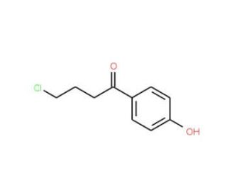4-Chloro-4&prime;-hydroxybutyrophenone (CAS 7150-55-2) - chemical structure image