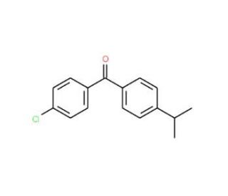 4-Chloro-4&prime;-iso-propylbenzophenone (CAS 78650-61-0) - chemical structure image