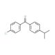4-Chloro-4′-iso-propylbenzophenone (CAS 78650-61-0) - chemical structure image