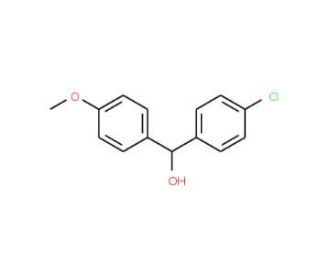 4-Chloro-4&prime;-methoxybenzhydrol - chemical structure image
