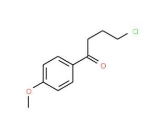4-Chloro-4&prime;-methoxybutyrophenone (CAS 40877-19-8) - chemical structure image