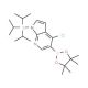 4-Chloro-5-(4,4,5,5-tetramethyl-1,3,2-dioxaborolan-2-yl)-1-(triisopropylsilyl)-1H-pyrrolo[2,3-b]pyri (CAS 1045857-94-0) - che