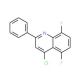 4-Chloro-5,8-difluoro-2-phenylquinoline (CAS 1156277-43-8) - chemical structure image